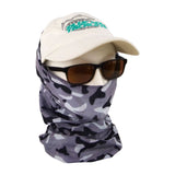 BSTC Head Socks, Camo Grey - Front View