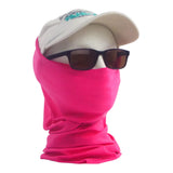 BSTC Head Socks, Hot Pink - Front View