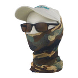 BSTC Head Socks, Camo Outback - Front View