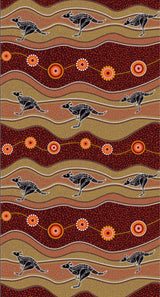 BSTC Head Socks, Kangaroo - Front View