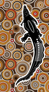 BSTC Head Socks, Crocodile - Front View