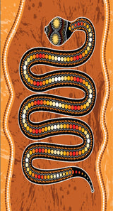 BSTC Head Socks, Snake - Front View