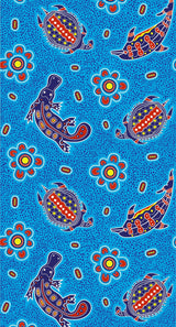 BSTC Head Socks, Bluewater - Front View