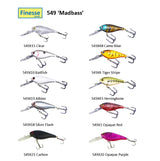 Finesse 'Madbass' Tiger Stripe, 85mm Deep Diving Crankbait