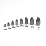 Swimerz 3/4 oz Tungsten Bullet Sinker. Qty 4.