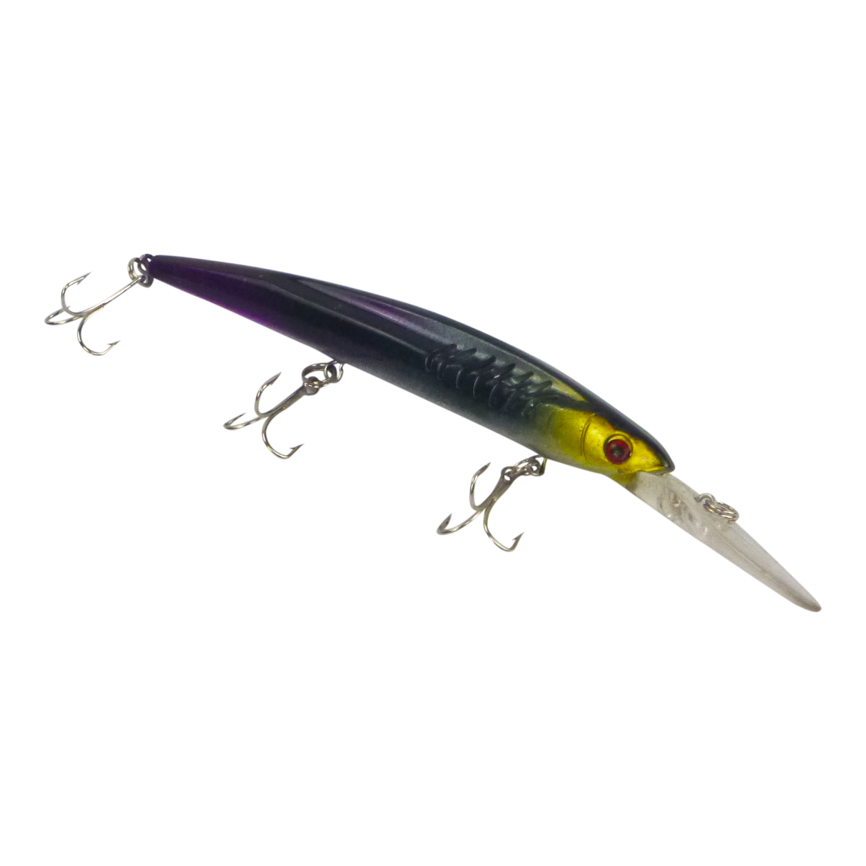 Finesse 'Flash Minnow' Black Gold, 150mm Deep Diving Lure