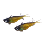 Swimerz 95mm Soft Vibe, Gold Glitter, 2 pack