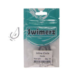 Swimerz 4/0 Inline Circle Hook 15 pack - Side View