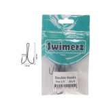 Swimerz Size 1/0 Extra Strong Double Hook 8 Pack - Side View