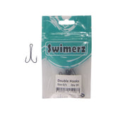 Swimerz Size 1 Extra Strong Double Hook 10 Pack - Front View