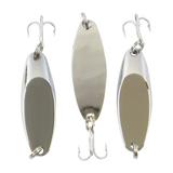 Finesse Chrome Kaster Jig, 14 Grams. Pack of 3 Jigs.