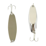 Finesse Chrome Kaster Jig, 28 Grams. Pack of 2 Jigs.