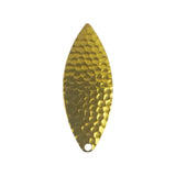 Artizan Hammered 57mm Willow Blade Brass, 5 Pack