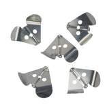 Artizan Delta Buzz Blades, Aluminium, 28 mm shaft, 5 pack - Side View