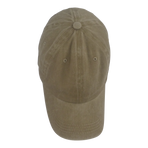 BSTC 6-Panel Baseball Cap, Distressed Cotton, Tan
