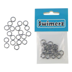Swimerz Solid Jigging Rings, 11mm, 20 pack