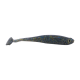 Swimerz Soft Shad 100mm Paddle Tail lure, Blue Gold Fleck, 6 pack