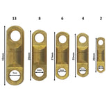 Swimerz Heavy Duty Ball Bearing Torpedo Swivels, Size 8, 12 pack - Front View