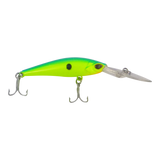 Finesse Wobbler Diving Lure, Ballistic Green, 90mm