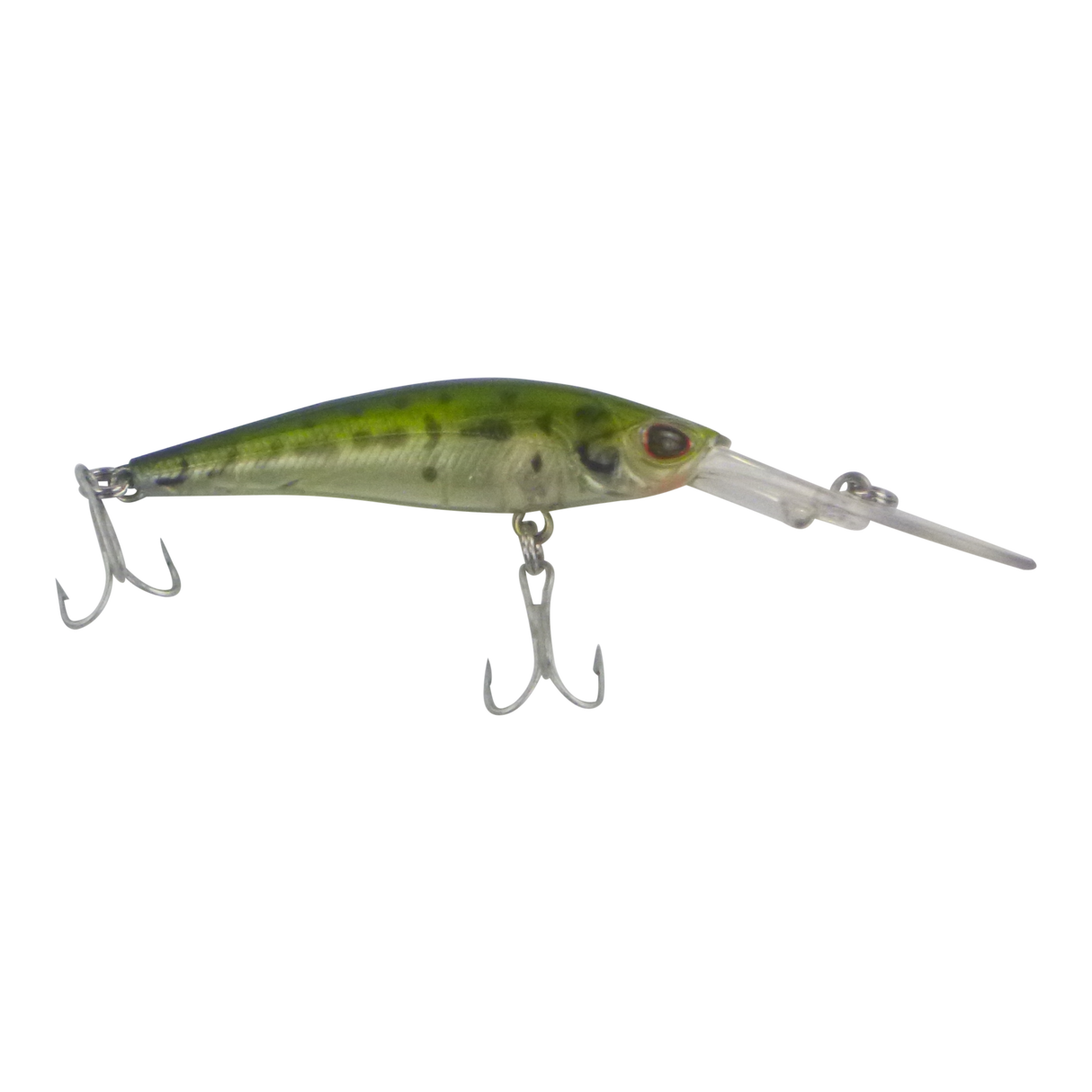 Finesse Wobbler Diving Lure, Olive Camo, 90mm