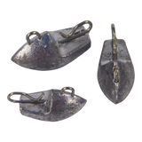 Swimerz 7gm Arrowhead Jig Head, 1/4oz, Lead, 15 pack - Front View