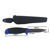 Rig Ezy Bait Knife with Sheath - Front View