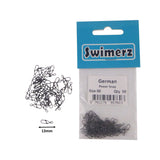 Swimerz German Power Snap, Closed Eye, size 00, 50 pack - Front View