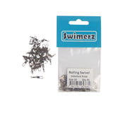 Swimerz Rolling Swivel w Interlock Snap, Size 10, 45 pack - Side View