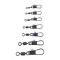 Swimerz Rolling Swivel w Interlock Snap, Size 6, 40 pack