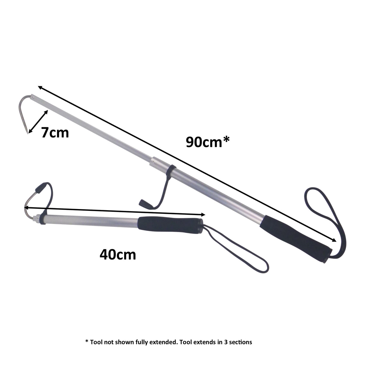 Rig Ezy 90cm Extendable Gaff