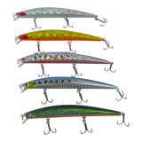 Finesse MK21 Shallow Diving Lure, 130mm, Green Blaze - Front View