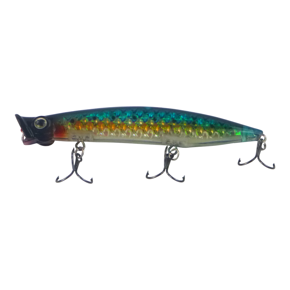 Toppu Mizzu Cupface Popper, 110mm, Blue Hex