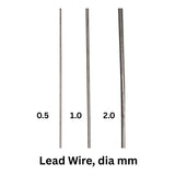 Swimerz Rigging Wire, Lead, 2mm, 2 mtrs - Side View