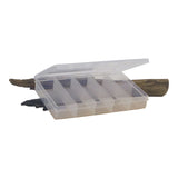 Rig Ezy 10 Compartment Tackle Box. 190mmL x 120mmW x 30mmD.