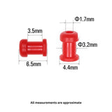 Artizan Standard Red Skirt Body, Qty 50 - Front View