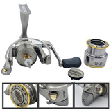 Ryobi Excia 3000 Spinning Reel, 4:9:1 Gear Ratio 8+1BB - Side View