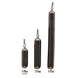 Swimerz 1/8oz Skinny Drop Shot Sinkers 20 Pack - Front View