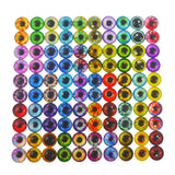 Artizan Molded Lure Eyes, 10mmD, 50*2, Qty 100