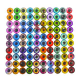 Artizan Molded Lure Eyes, 10mmD, 50*2, Qty 100