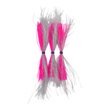 Dekoi Krystal Flash Lure Skirts, Silver Pink