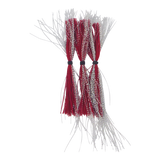 Dekoi Krystal Flash Lure Skirts, Silver Neon