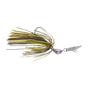 Dekoi 7gm Bladed Swim Jig, Chatterbait, Camo Green, 2 pack