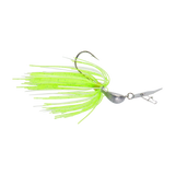Dekoi 14gm Bladed Swim Jig, Chatterbait, Green Flash, 2 pack