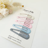 MANGO JELLY Butter Cream Hair Clips Collection - Ice cream Classic - One Pack - Front View