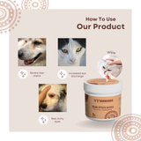 Goomaroo Tear Stain Wipes 120pcs - Top-Down View