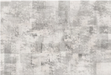 Luxurious Soft Grey Microfiber Area Rug 200cm x 300cm - Front View