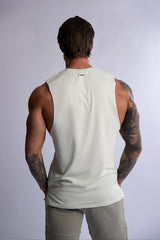 HARD HITTERS MEN'S CREW COTTON TANK MINT X-LARGE - Side View