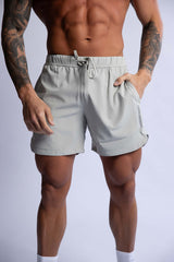 HARD HITTERS MEN'S PRO-TECH PERFORMANCE SHORTS SAGE X-LARGE - Side View