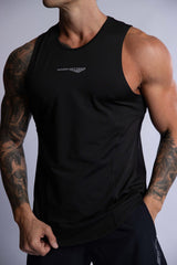 HARD HITTERS PRO-TECH PERFORMANCE STRINGER BLACK MEDIUM - Front View
