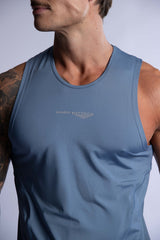 HARD HITTERS PRO-TECH PERFORMANCE STRINGER STEEL BLUE LARGE - Front View